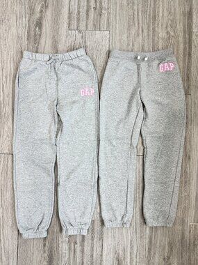 Like New 2 x GAP Kids Girl Joggers Sweatpants Size 12
